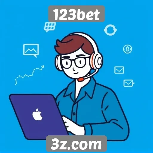 Suporte ao cliente no site 123bet