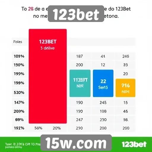 Estatísticas de popularidade do site 123bet